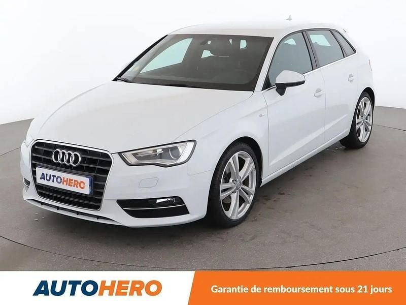 Blanc Utilisé 2015 Audi A3 Sportback S-Line Berline | 16 690 € (Prix assez cher) - Image 1/2