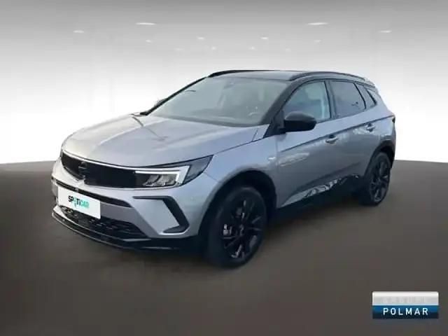 Gris kontrast métallisé/toit noir karbon Occasion 2022 Opel Grandland X GS Line SUV | 20 980 € (Bon prix) - Image 1/4