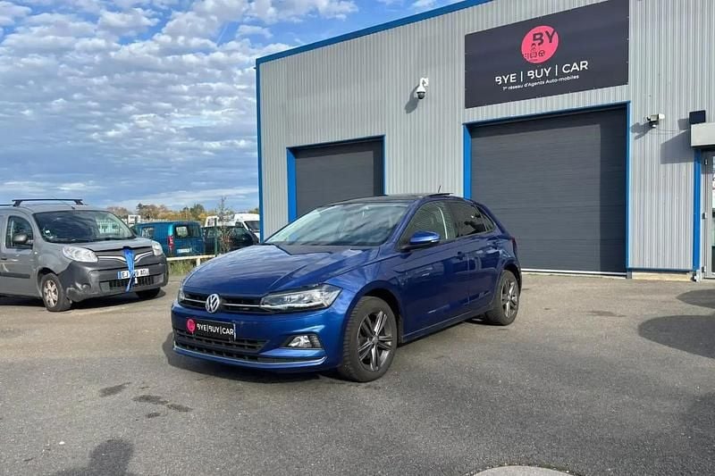 Bleu Utilisé 2018 VW Polo Coupé | 14 990 € (Bon prix) - Image 1/4