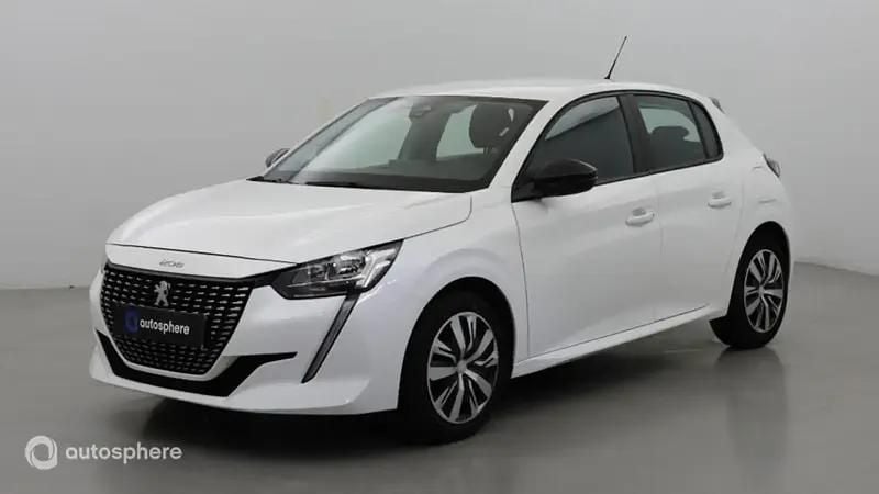 Blanc Utilisé 2023 Peugeot 208 Allure Citadine | 13 499 € (Bon prix) - Image 1/4