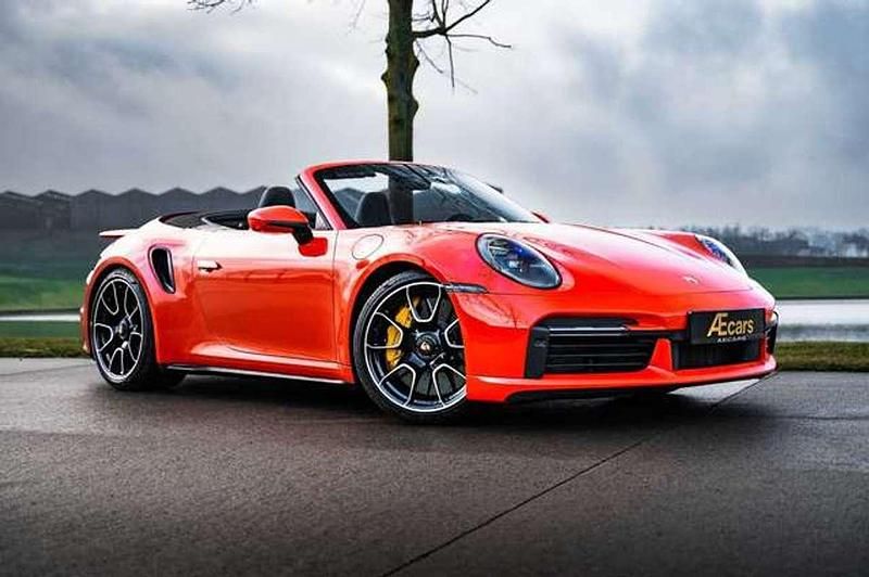 Occasion Porsche 911 Turbo S Cabriolet 650 ch (478 kW) 2020 Orange Cabriolet
