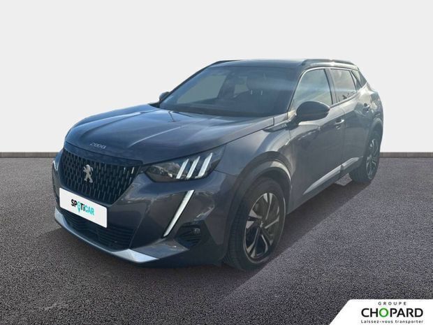 Gris Utilisé 2021 Peugeot 2008 GTi SUV | 17 490 € (Prix juste) - Image 1/4