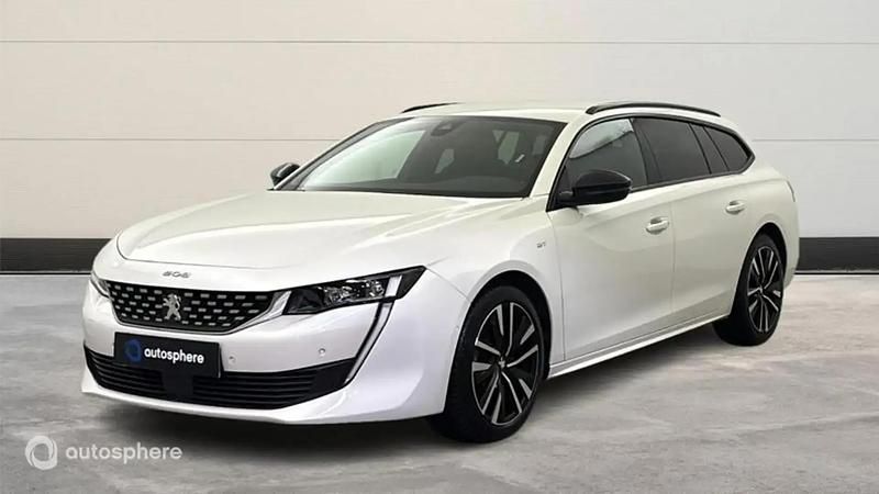 Blanc Utilisé 2021 Peugeot 508 GT Break | 21 999 € (Prix juste) - Image 1/4