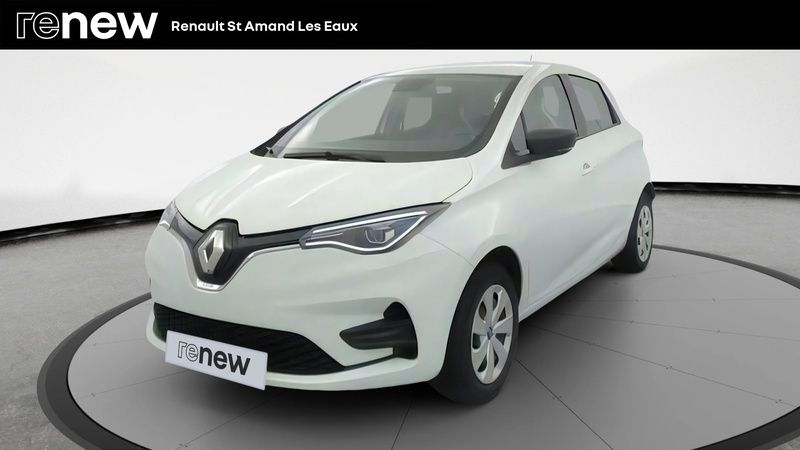 Blanc Utilisé 2020 Renault Zoe Life Citadine | 9 699 € (Super prix) - Image 1/4