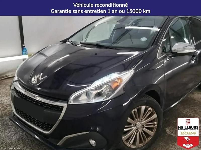 Blanc Utilisé 2019 Peugeot 208 Allure Citadine | 10 900 € (Prix juste) - Image 1/4