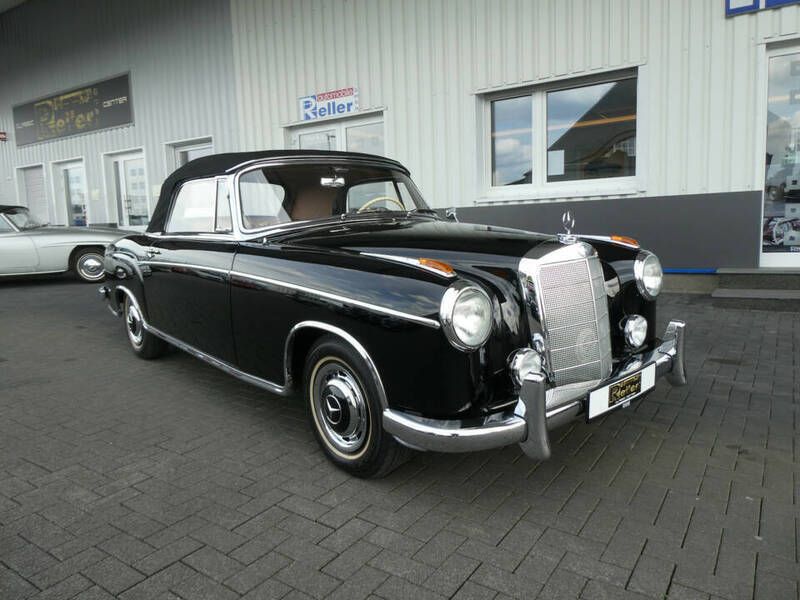 Noir Utilisé 1959 Mercedes 220 SE Cabriolet | 159 900 € - Image 1/4