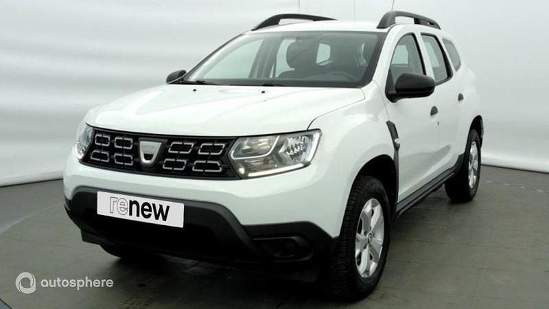 Blanc Utilisé 2021 Dacia Duster Essentiel SUV | 12 990 € (Super prix) - Image 1/4