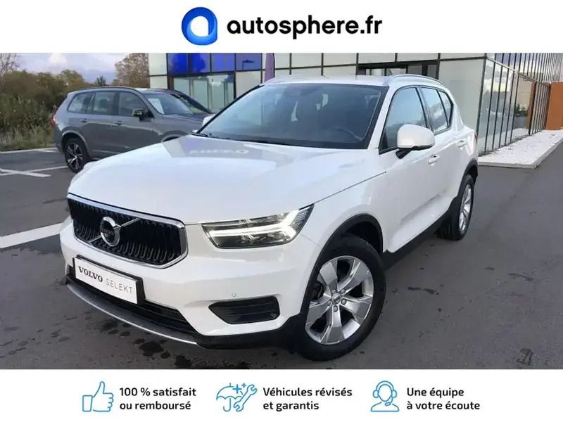 Blanc glace Utilisé 2019 Volvo XC40 Business Edition SUV | 26 990 € (Prix cher) - Image 1/4