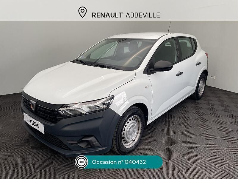 Blanc Utilisé 2021 Dacia Sandero Acces Citadine | 8 990 € (Super prix) - Image 1/4