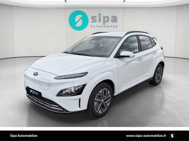Chalk white Occasion 2022 Hyundai Kona SUV | 16 790 € (Bon prix) - Image 1/4