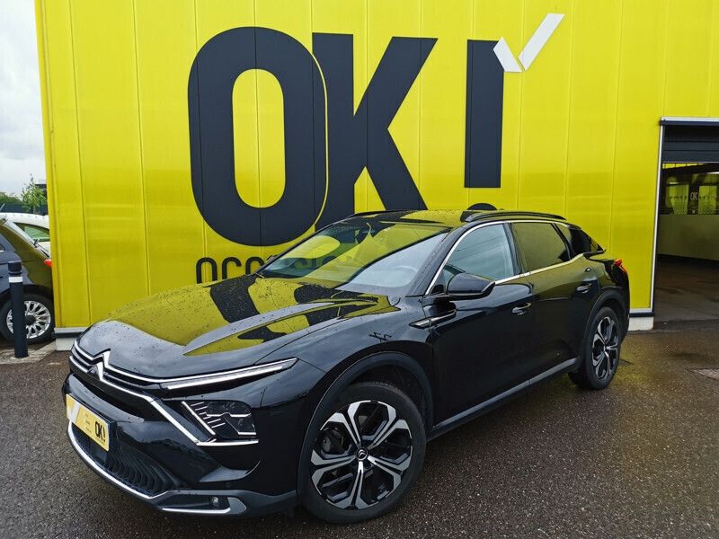 Noir Utilisé 2022 Citroën C5 X Shine Berline | 18 990 € (Bon prix) - Image 1/4