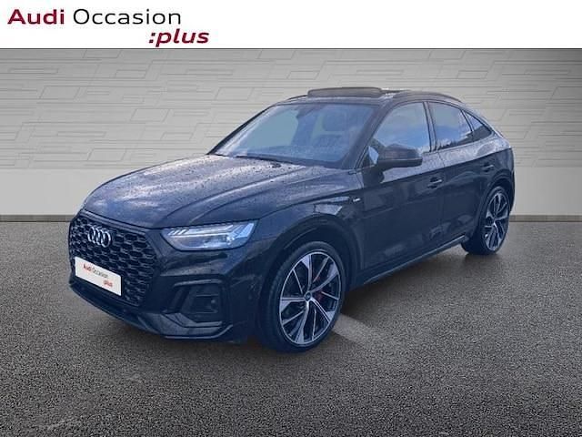 Noir mythic métallisé Occasion 2021 Audi Q5 S-Line SUV | 43 990 € (Prix cher) - Image 1/4