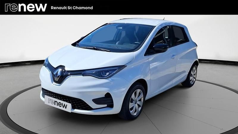 Blanc Utilisé 2020 Renault Zoe Zen Citadine | 9 990 € (Bon prix) - Image 1/4
