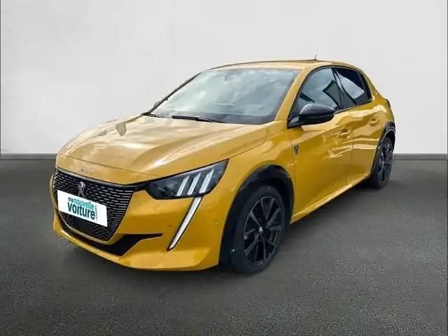 Jaune Utilisé 2023 Peugeot 208 GT Citadine | 16 170 € (Bon prix) - Image 1/4