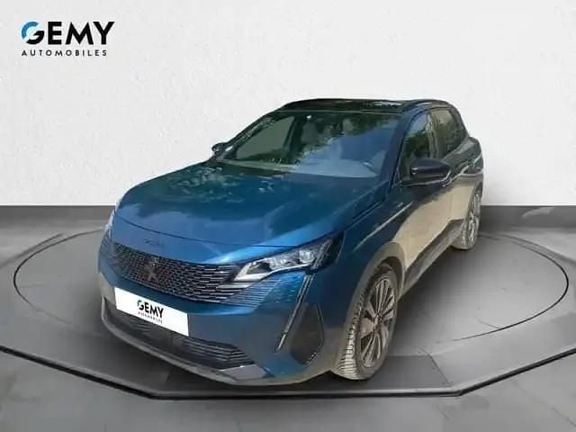 Bleu Utilisé 2021 Peugeot 3008 | 23 480 € - Image 1/4