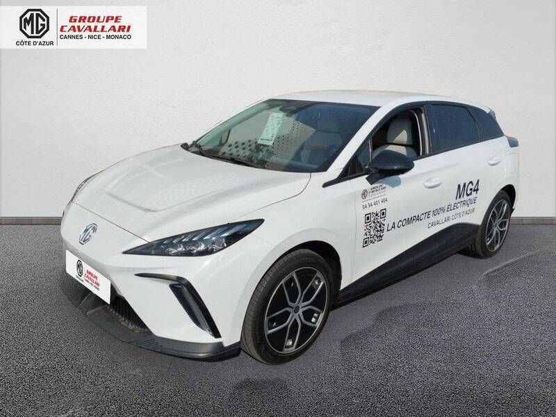 Blanc Utilisé 2024 MG MG4 EV Citadine | 26 990 € (Prix juste) - Image 1/3