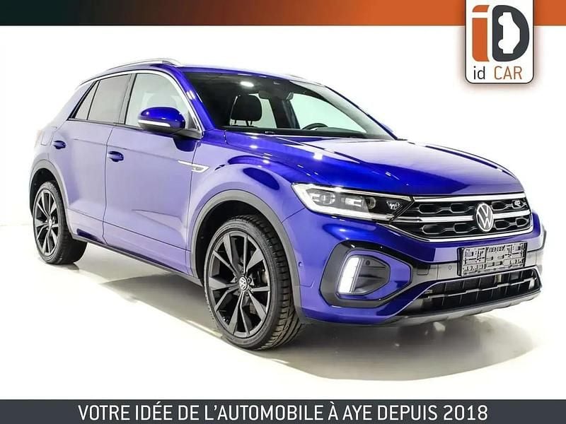 Bleu Utilisé 2023 VW T-Roc R-line SUV | 29 990 € (Prix juste) - Image 1/4