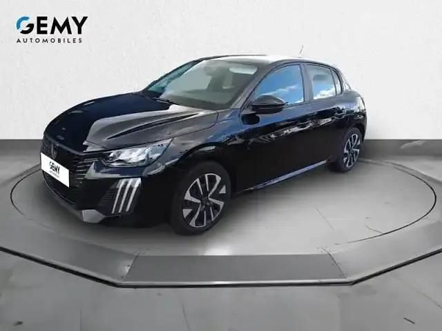 Noir Utilisé 2024 Peugeot 208 Active Citadine | 15 000 € (Prix juste) - Image 1/4
