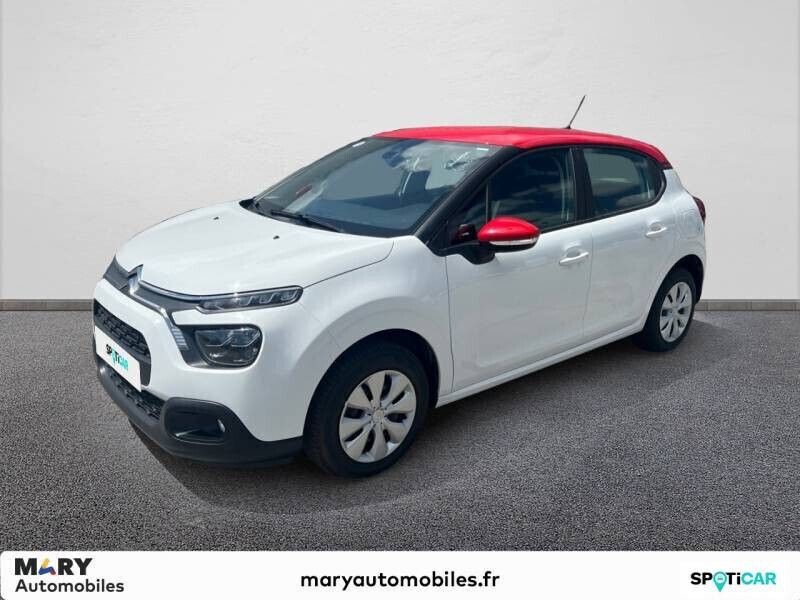 Blanc Utilisé 2021 Citroën C3 Business Class Citadine | 10 990 € (Prix juste) - Image 1/4
