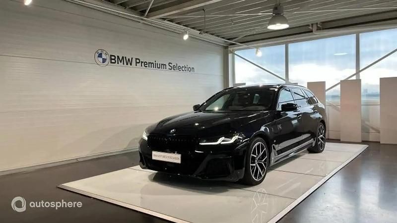 Noir Utilisé 2021 BMW 530 M Sport Break | 46 990 € (Prix juste) - Image 1/4