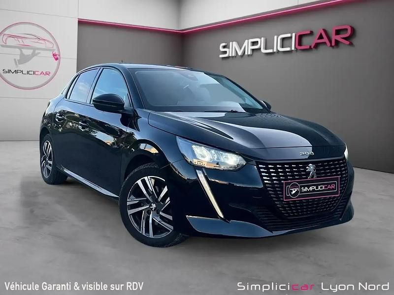 Noir Occasion 2023 Peugeot 208 Allure Citadine | 12 980 € (Super prix) - Image 1/4