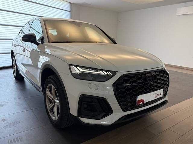 Blanc glacier métallisé Utilisé 2024 Audi Q5 Sportback S-Line SUV | 78 990 € - Image 1/4