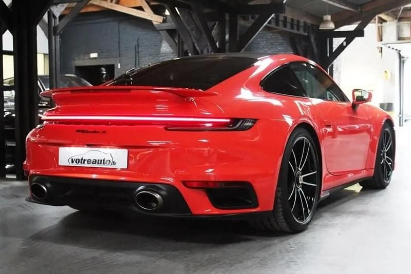Occasion Porsche 911 Turbo S 659 ch (484 kW) 2020 Orange Coupé