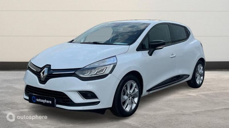 Blanc Utilisé 2017 Renault Clio IV LIMITED Berline | 8 490 € (Prix juste) - Image 1/4