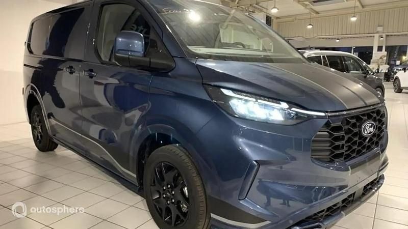 Gris magnetic métallisée Nouvelle 2025 Ford Transit Custom Sport Van | 59 999 € (Prix cher) - Image 1/4