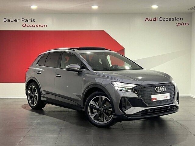 Gris typhon métallisé Utilisé 2025 Audi Q4 e-tron S-Line SUV | 60 490 € - Image 1/4