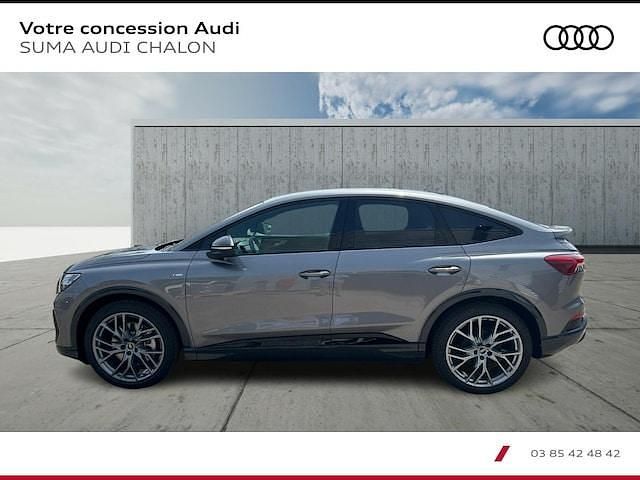 Occasion Audi Q4 Sportback e-tron Design 210 kW (286 ch) 2024 Gris typhon métallisé SUV