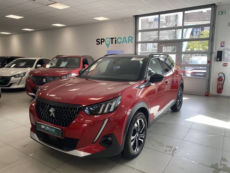 Rouge Utilisé 2021 Peugeot 2008 S SUV | 17 990 € (Prix juste) - Image 1/3