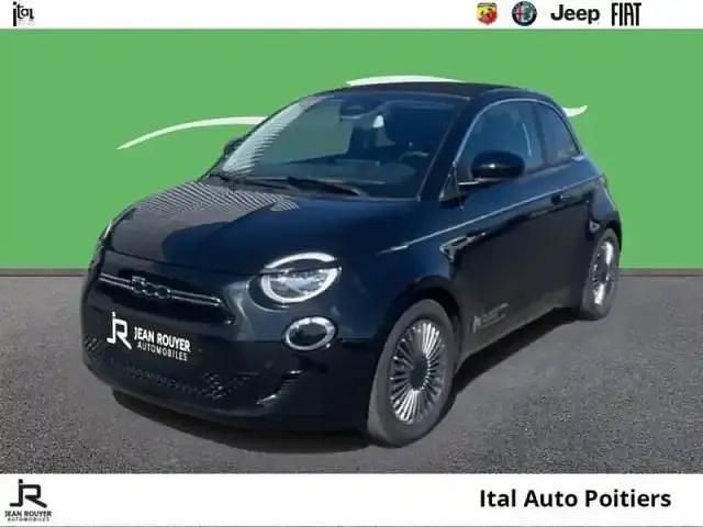 Onyx black pastel Utilisé 2023 Fiat 500C Cabriolet | 19 990 € - Image 1/4