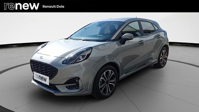 Gris Utilisé 2022 Ford Puma ST-Line SUV | 13 990 € (Super prix) - Image 1/4
