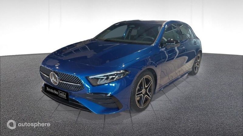 Bleu spectral métallisé Utilisé 2024 Mercedes A180 AMG line Berline | 37 990 € (Prix cher) - Image 1/4