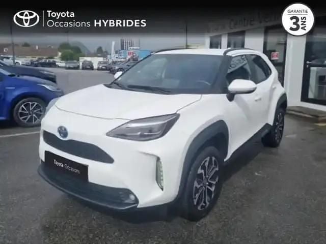 Blanc Utilisé 2022 Toyota Yaris Hybrid Design SUV | 23 990 € (Prix assez cher) - Image 1/4
