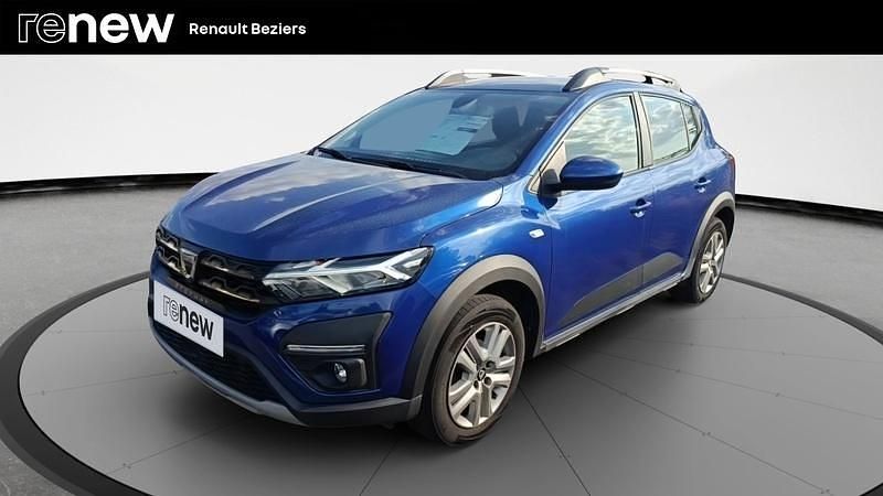Bleu Utilisé 2021 Dacia Sandero Comfort Citadine | 13 490 € (Prix juste) - Image 1/4