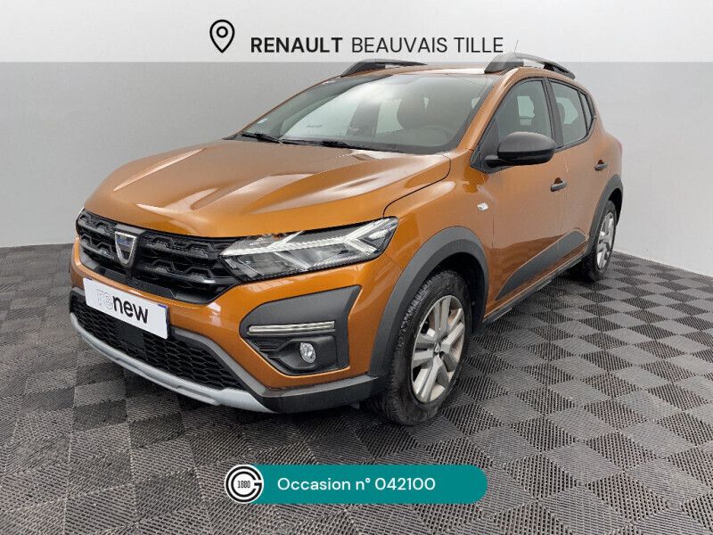 Orange Utilisé 2021 Dacia Sandero Essentiel Citadine | 12 990 € (Prix juste) - Image 1/4