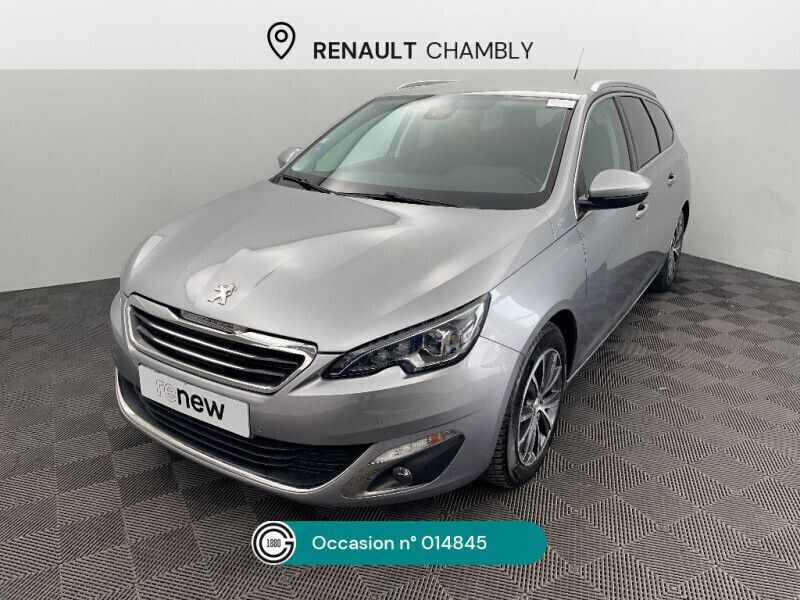Gris Utilisé 2017 Peugeot 308 Active Break | 12 990 € (Prix cher) - Image 1/4