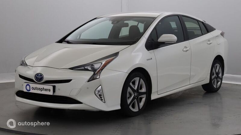Blanc Utilisé 2018 Toyota Prius Business Edition Citadine | 16 999 € (Prix juste) - Image 1/4