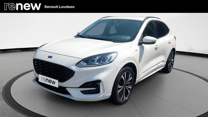 Blanc Utilisé 2021 Ford Kuga ST-Line SUV | 22 390 € (Prix juste) - Image 1/4