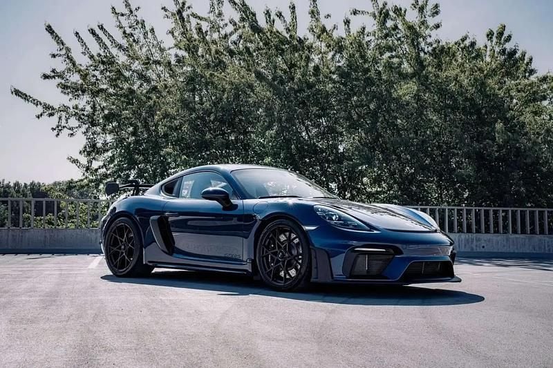Bleu Occasion 2023 Porsche Cayman GT4 Coupé | 159 950 € - Image 1/4