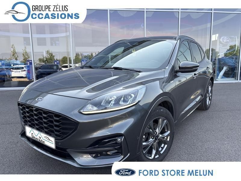 Gris Utilisé 2021 Ford Kuga Business Edition SUV | 19 390 € (Bon prix) - Image 1/4