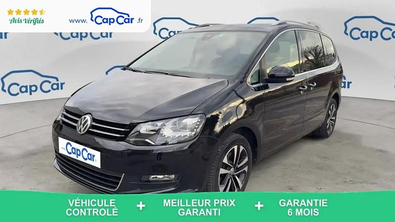 Noir Utilisé 2019 VW Sharan IQ Drive Monospace | 22 990 € (Super prix) - Image 1/4