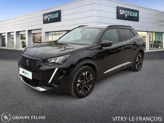 Noir perla nera (m) Occasion 2021 Peugeot 2008 Allure SUV | 16 890 € (Prix assez cher) - Image 1/4