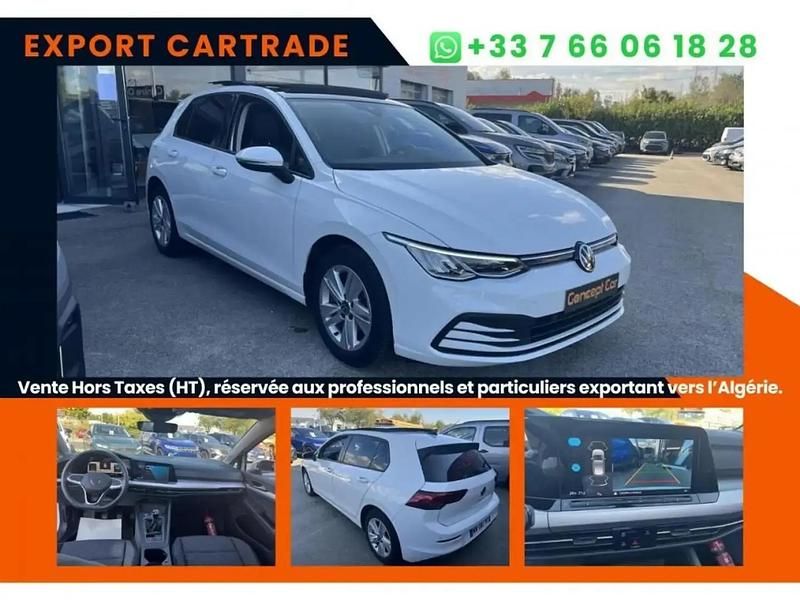 Blanc Utilisé 2023 VW Golf VIII Life Berline | 18 500 € (Super prix) - Image 1/2