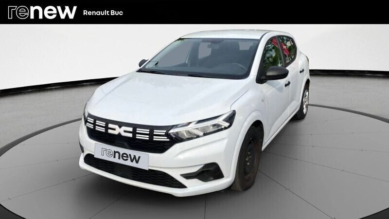 Blanc Utilisé 2023 Dacia Sandero Essentiel Citadine | 13 090 € (Bon prix) - Image 1/4