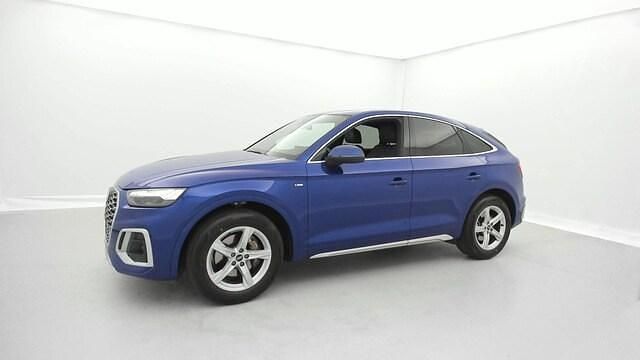 Occasion Audi Q5 Sportback S-Line 163 ch (119 kW) 2022 Ultra bleu métallisé SUV