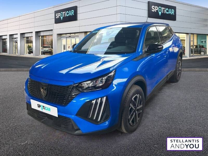 Bleu Utilisé 2023 Peugeot 2008 Active SUV | 18 100 € (Prix juste) - Image 1/4