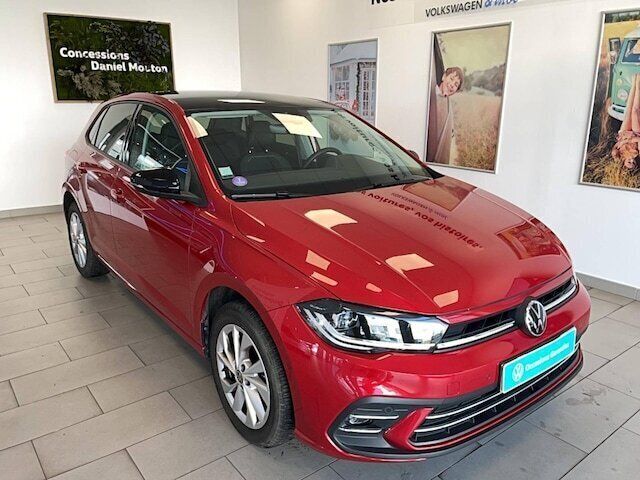 Rouge Utilisé 2022 VW Polo Style Berline | 18 990 € (Bon prix) - Image 1/4